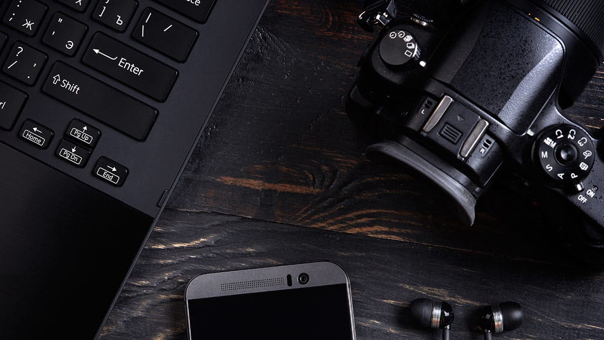 camera laptop phone