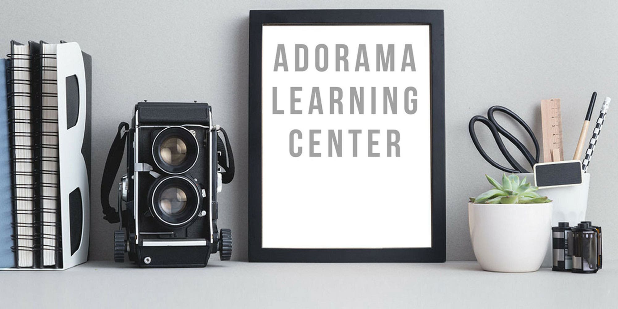 adorama learning center frame with camera