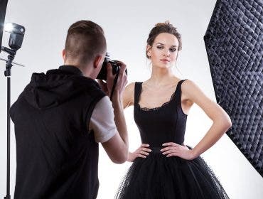 fashion model and photographer