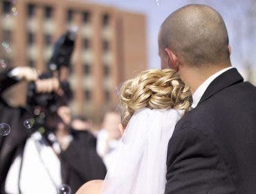 wedding photographer bride and groom