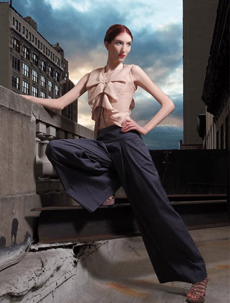 fashion week new york photo shoot