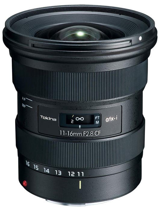 Tokina ATX-i 11-16mm CF F/2.8 Lens