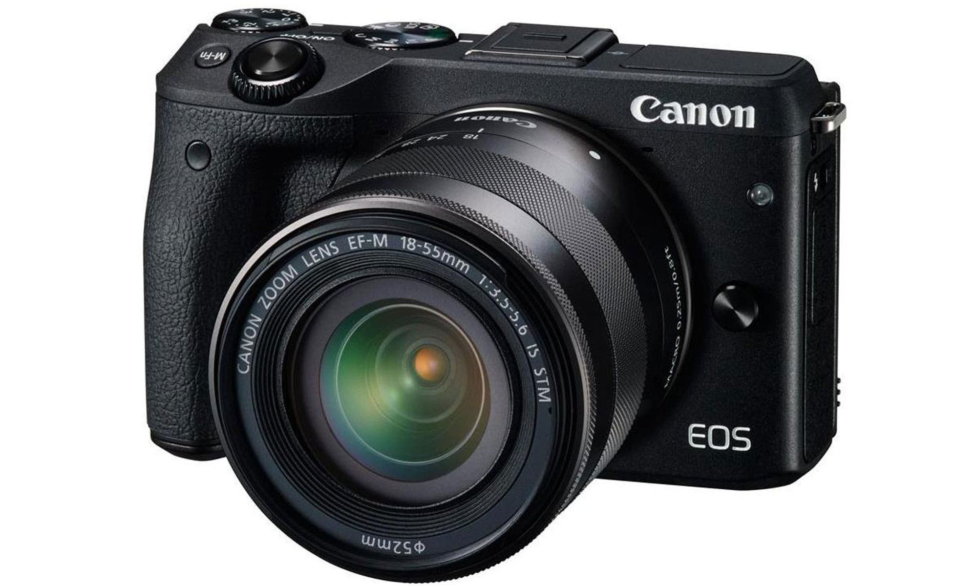 Canon EOS M3 with 18-55mm kit lens