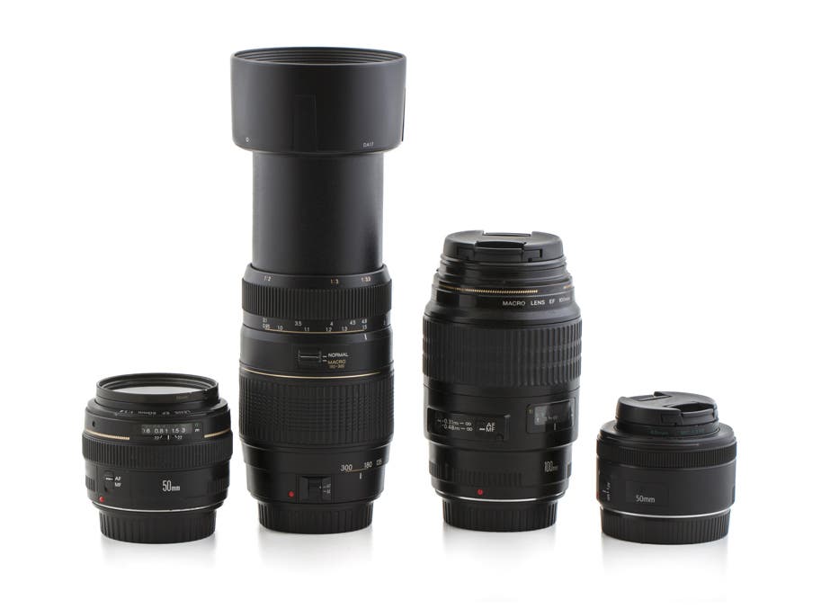 interchangeable camera lenses for DSLR or mirrorless