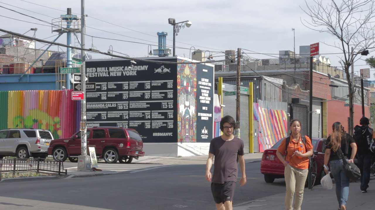 Footage shot via a log with no LUT applied in post. Note how it looks more "flat" and not "contrasty."