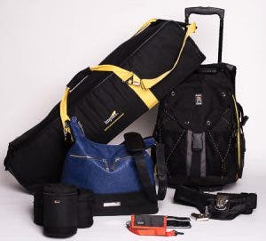 Autho's camera bag collection