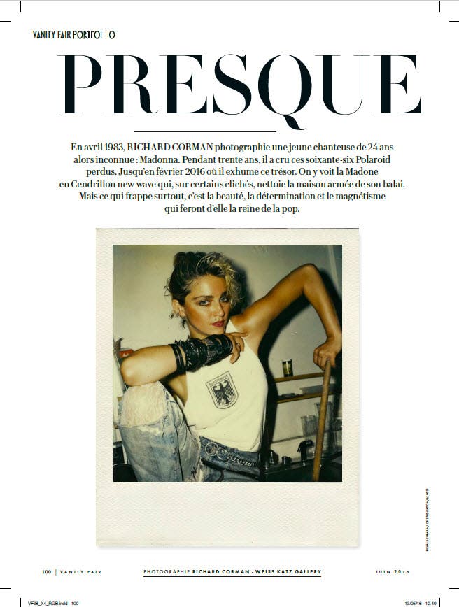 Photos by Richard Corman, Published in French Vanity Fair