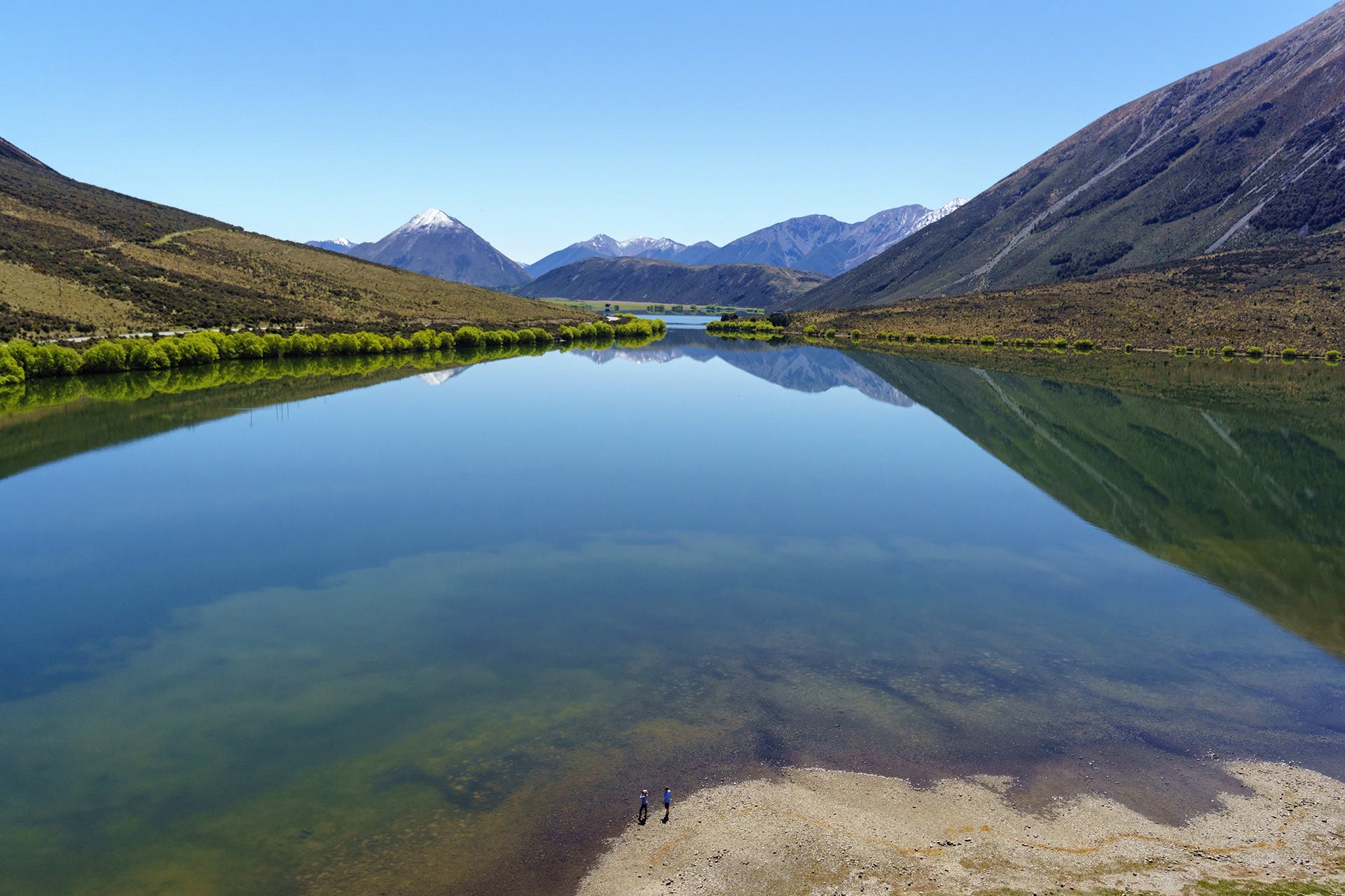 Taking in the Scenery, South Island of New Zealand.