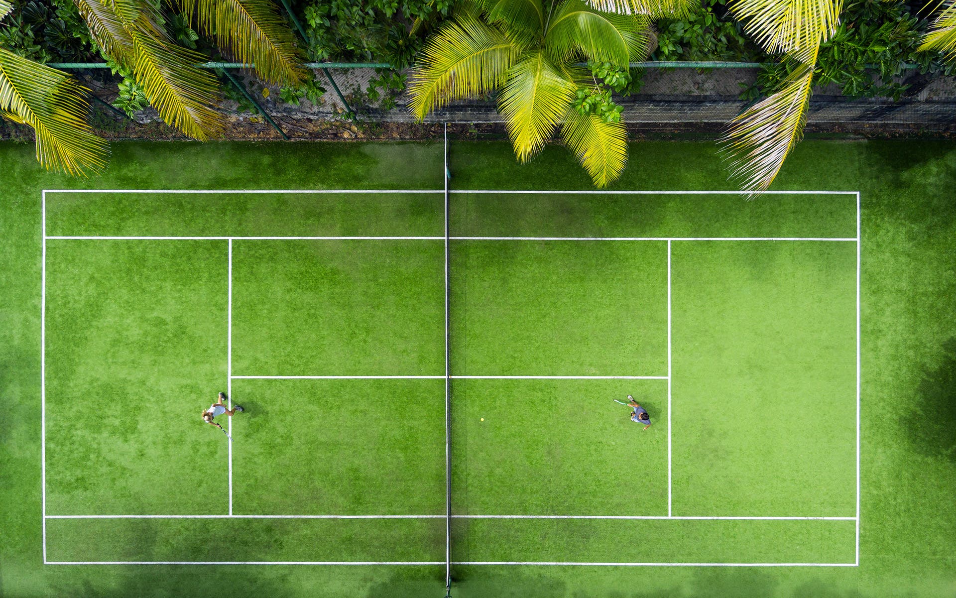 Tennis, Matamanoa Fiji Islands.