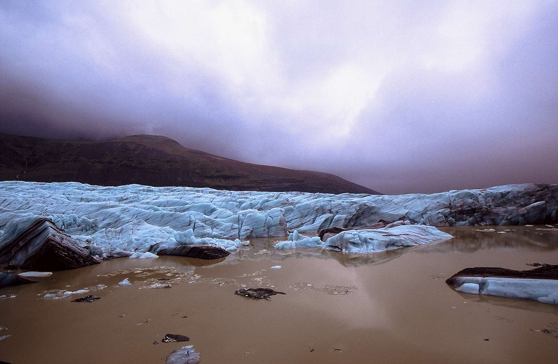 Glacier, Iceland. Shot on Canon Elan 7e with Fuji Velva 50. Photo by Jeff Marsala. @jeffmarsalaphotography