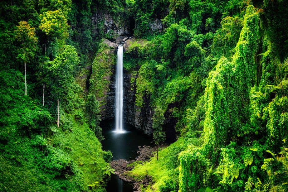 Sopoaga waterfall in Samoa, one of the island’s iconic sights I made sure to include it in my itinerary. Its always quite humbling that spots like this still exist, and are still relatively untouched…