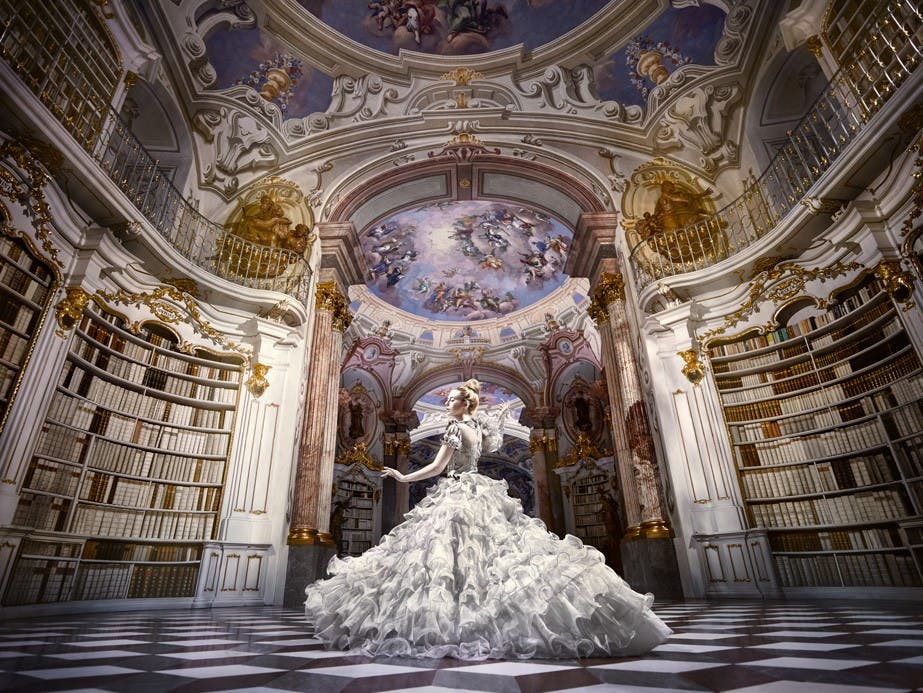 Beauty and the Beast in Stift Admont, Austria, 2014