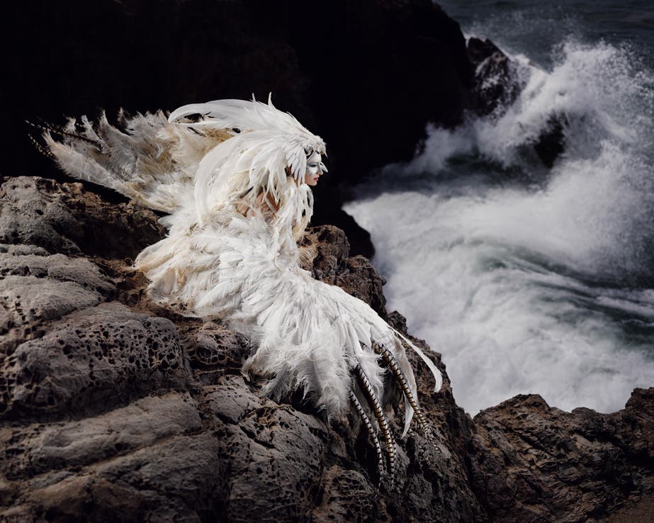 Ka Amorastreya on the Rocks of Sutro Baths, California, 2014