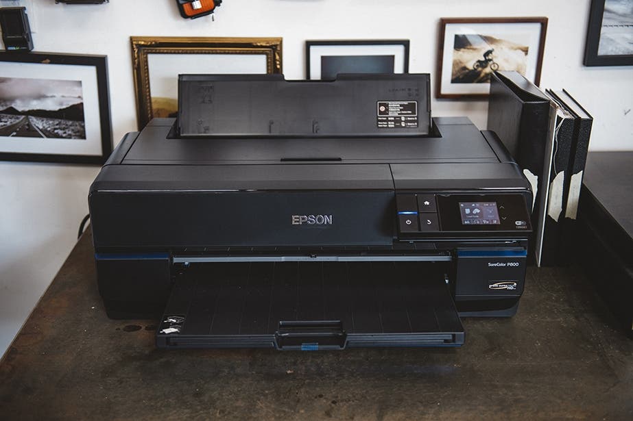 Epson SureColor P800 Standard Edition UltraChrome HD Inkjet Photo Printer, available at Adorama. photo by Dylan Gordon