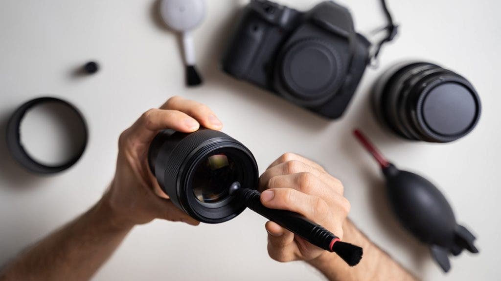 camera lens cleaning
