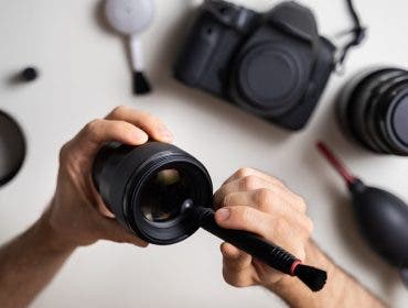 camera lens cleaning