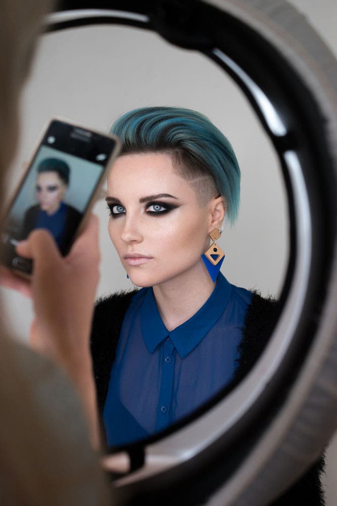 Ring Light Photography Behind the Scenes