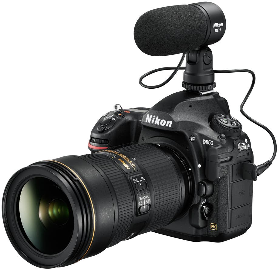 Nikon D850 - with Mic