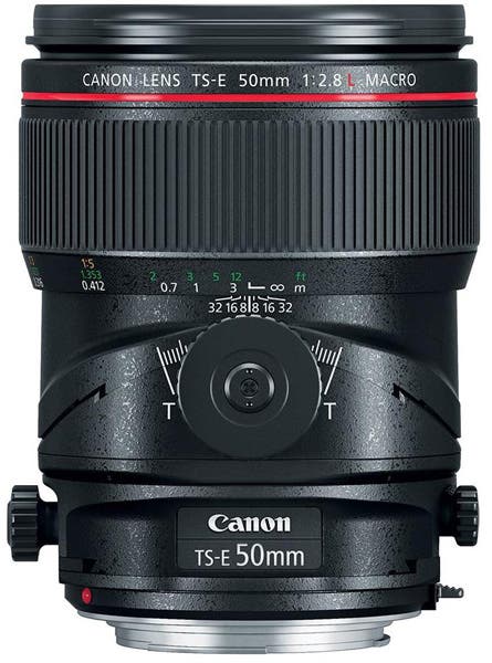 Canon TS-E50mm Lens