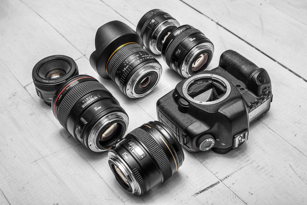Dismounted Cameras and Lenses