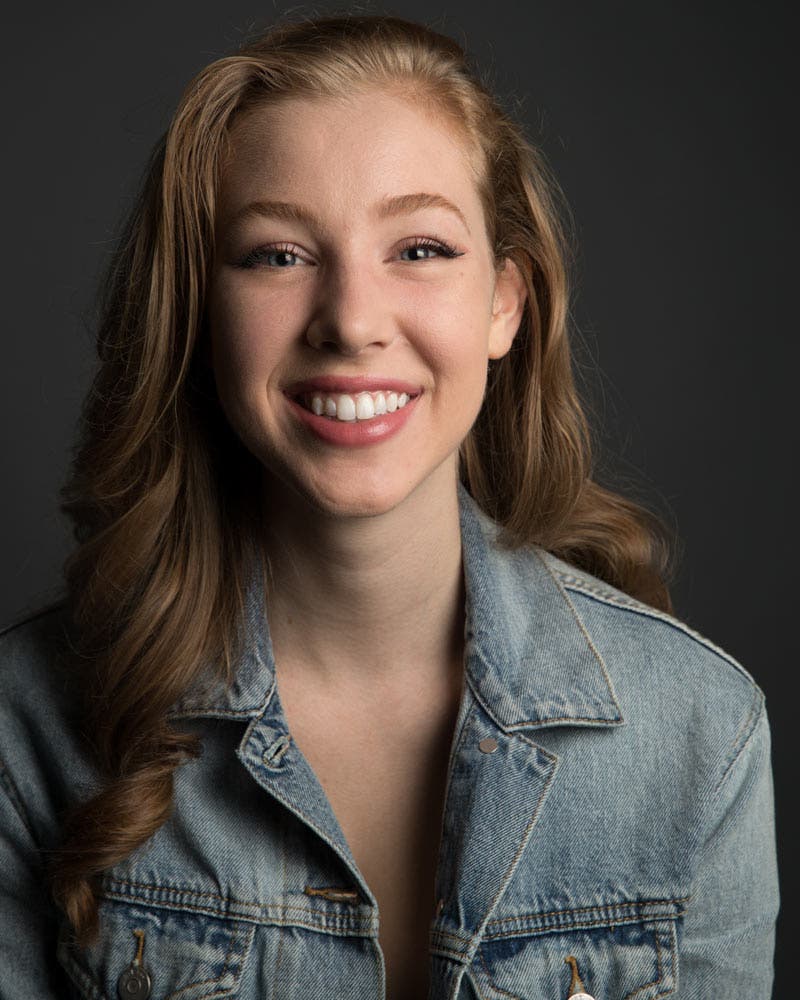female model portrait lighting photography