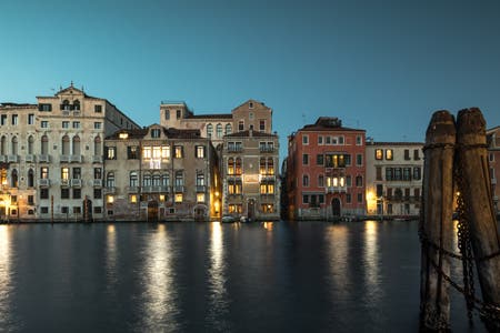 buildings and river travel photography