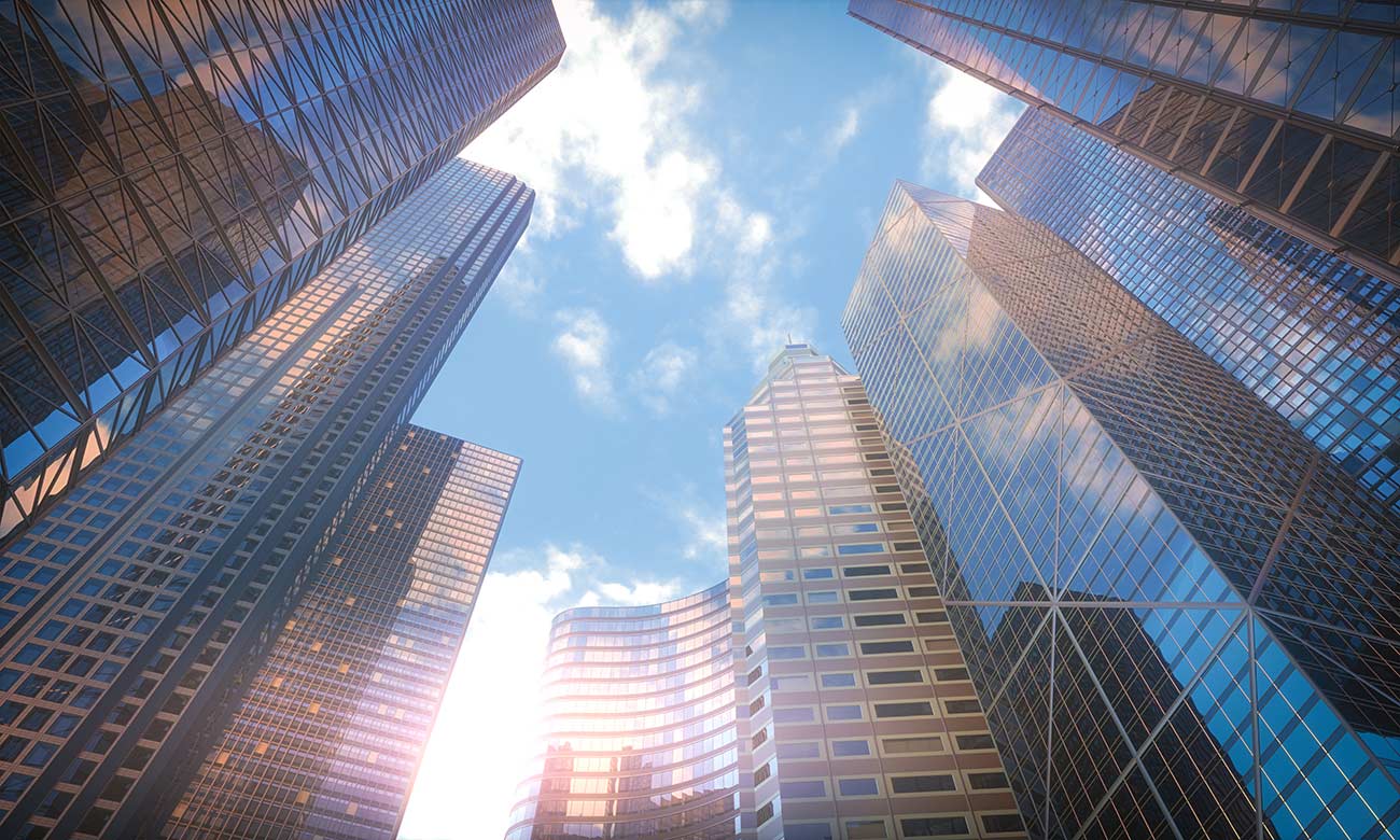 architecture photography glass buildings and sky