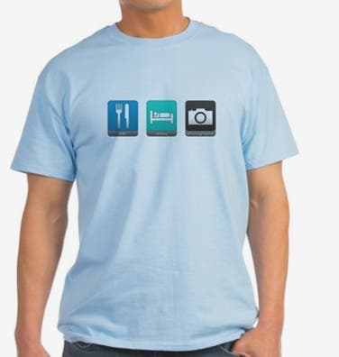 eatsleep photography shirt