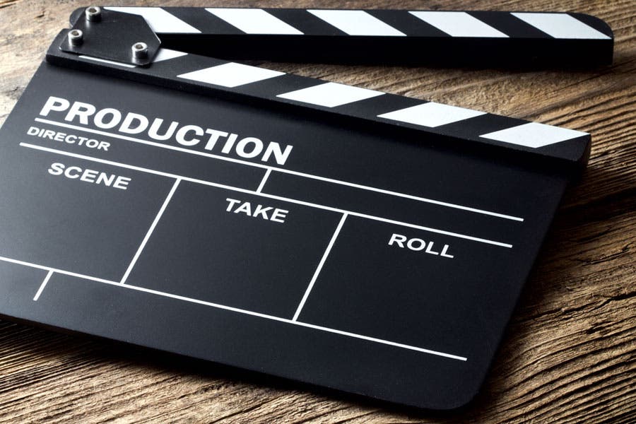 Film production clapper