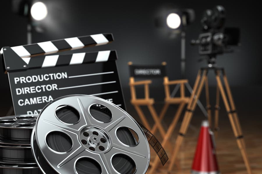 Studio filmmaking equipment