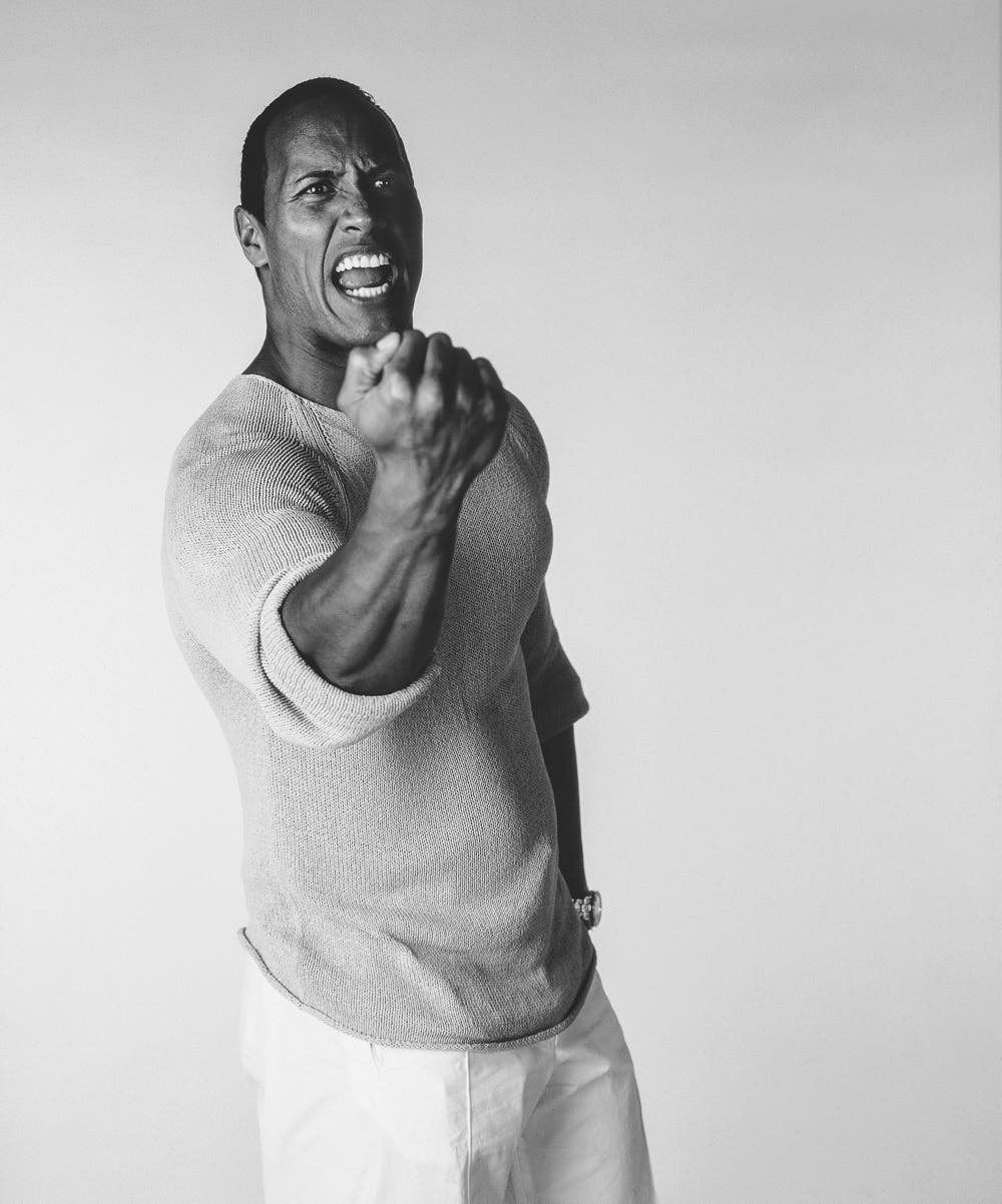 dwayne the rock johnson richard freeda