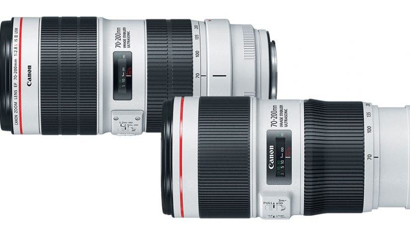 Canon EF 70-200mm f/2.8L and f/4L Lenses