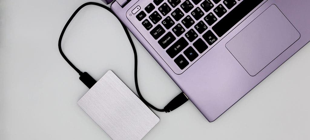 external hard drive