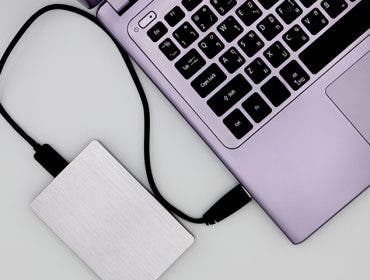 external hard drive