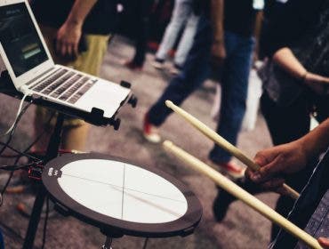 sound mixing drum set
