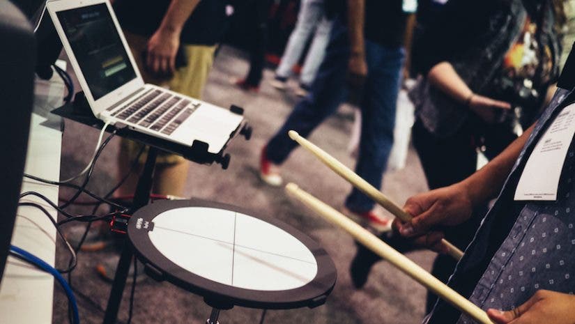 sound mixing drum set