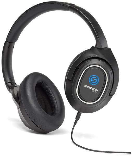 Black Samson RTE X with blue logo and cups