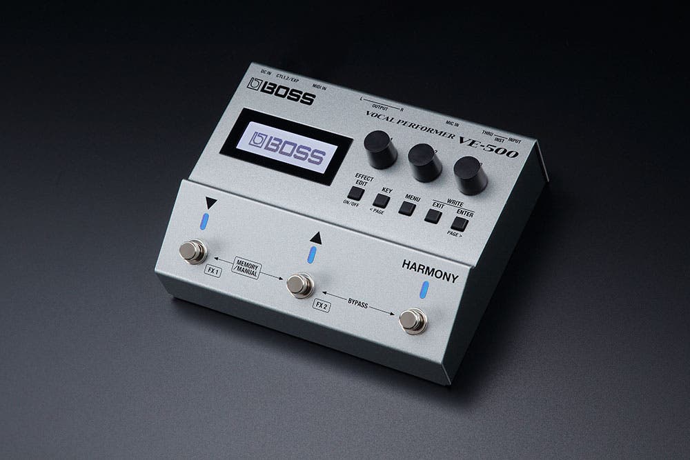 Boss VE-500 Vocal Performer Pedal