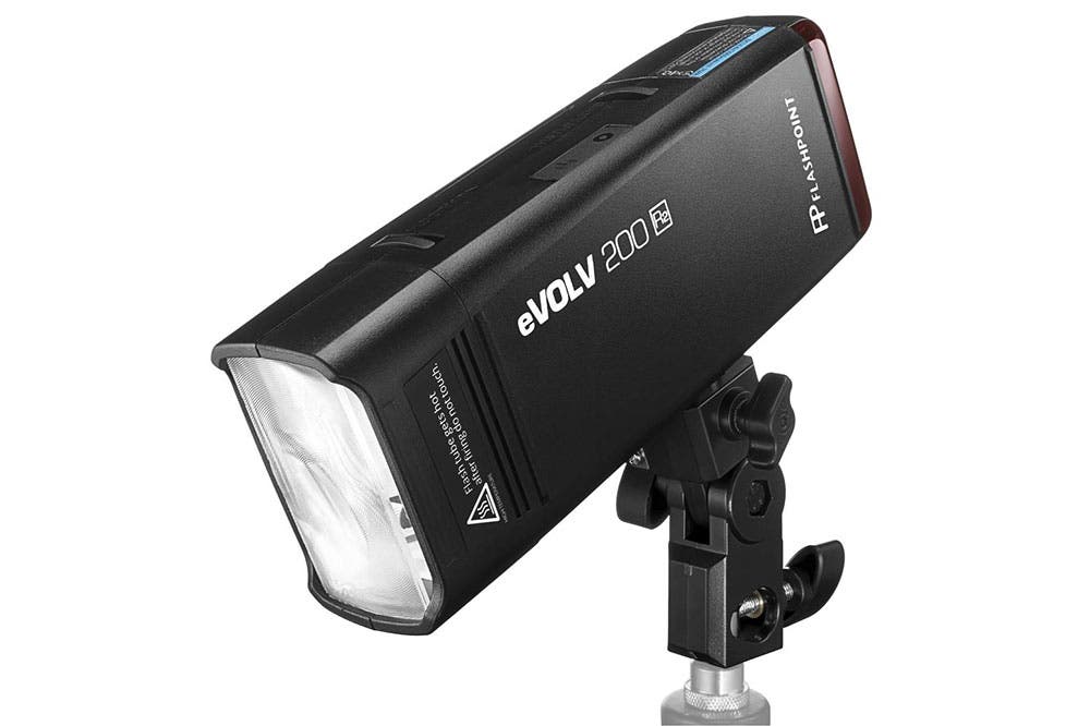 Flashpoint eVOLV 200 TTL Pocket Flash with Barndoor Kit