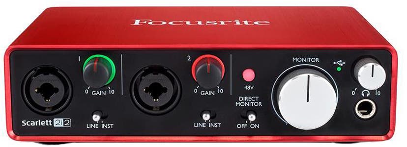 Focusrite Scarlett 2i2 2nd Gen audio interface