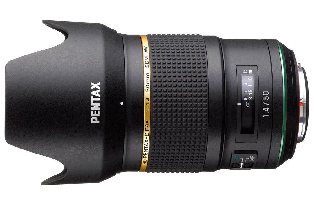 Pentax HD Pentax-D FA 50mm f/1.4 SDM AW Lens