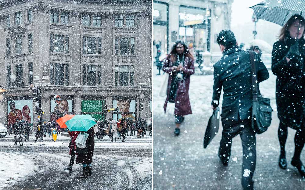 Eren Sarigul snow winter rain photography