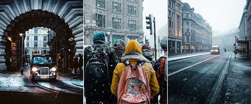 Eren Sarigul snow winter rain photography