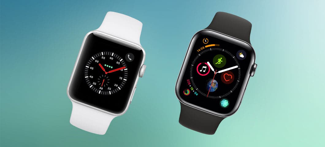 Apple Watch Series 3 and Series 4