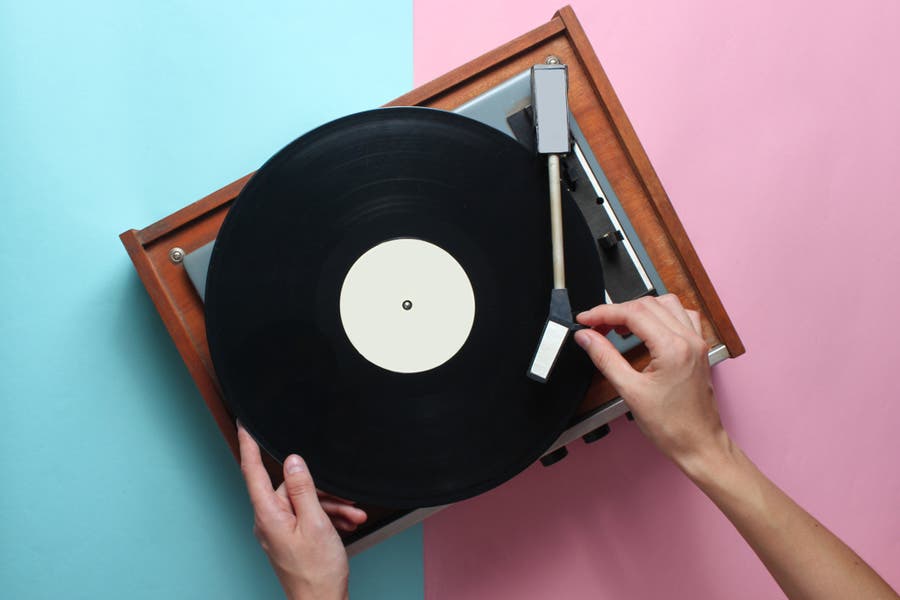 Loss of Quality - vinyl record on turntable record player