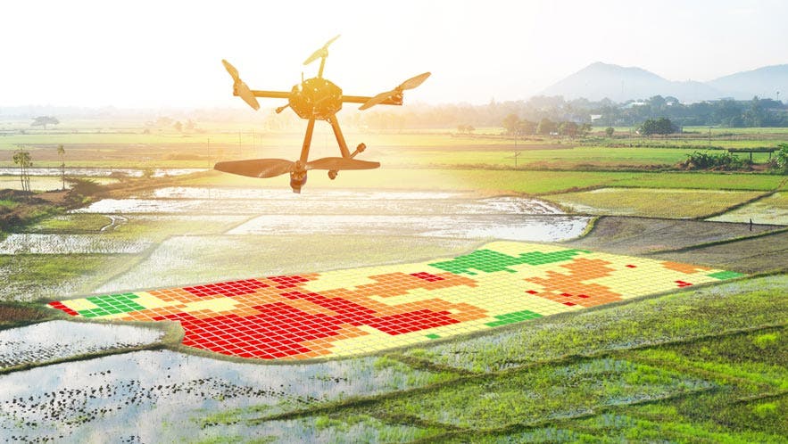thermal imaging drone camera