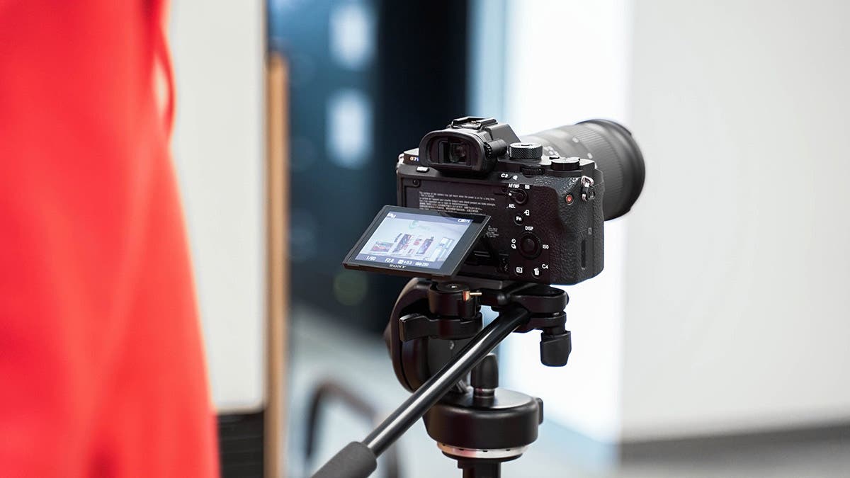 videographer recording stock videos footage