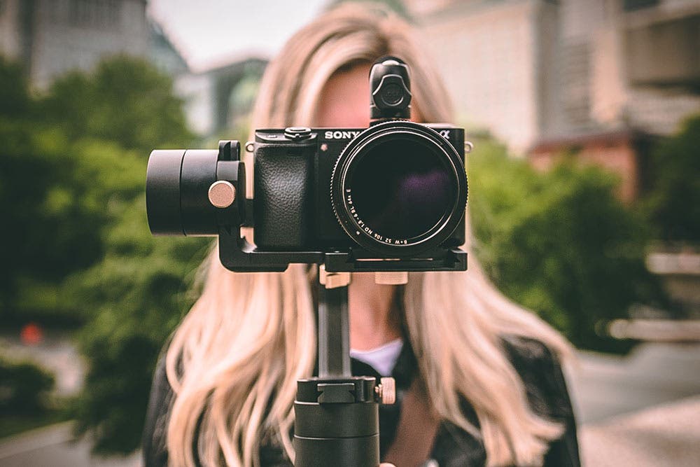 videography capturing recording video gimbal sony camera