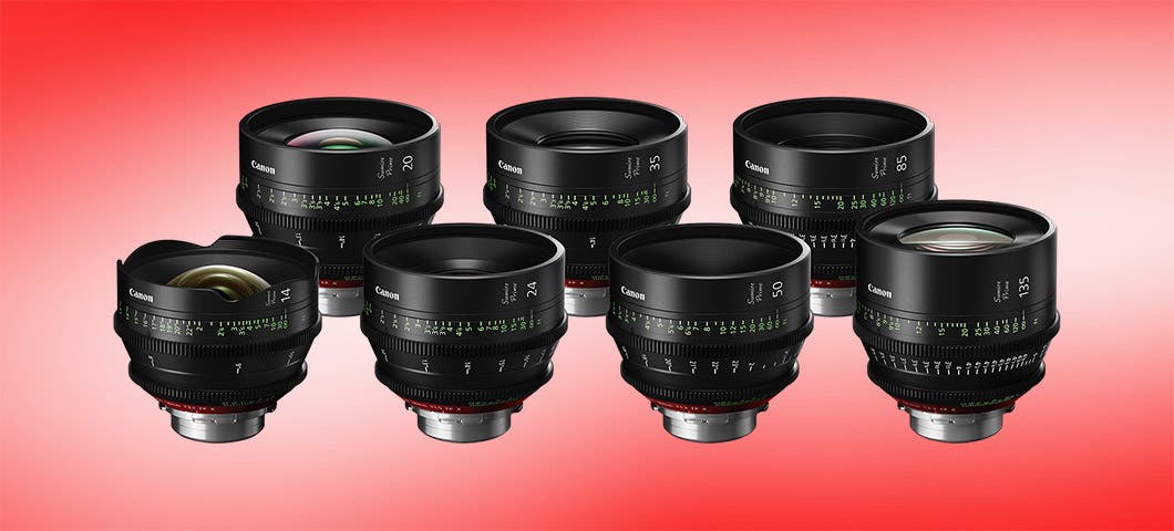 Canon Sumire Prime Cinema Lenses