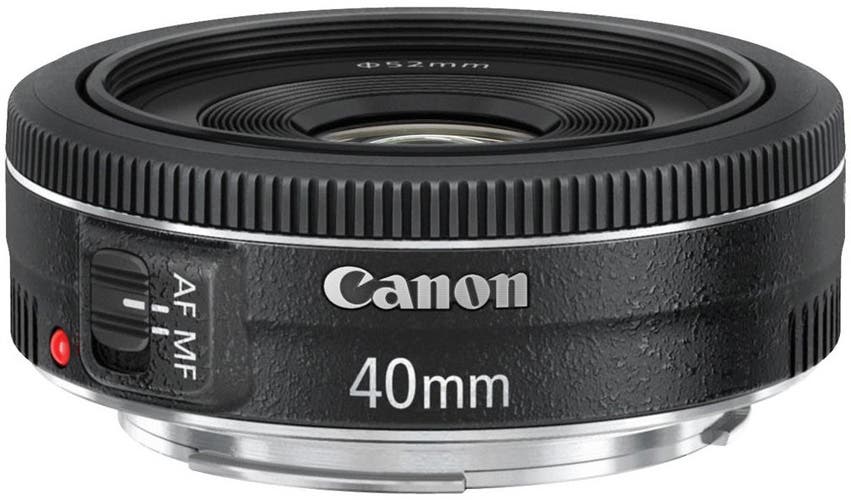 Canon EF 40mm f/2.8 STM best Canon lens for video